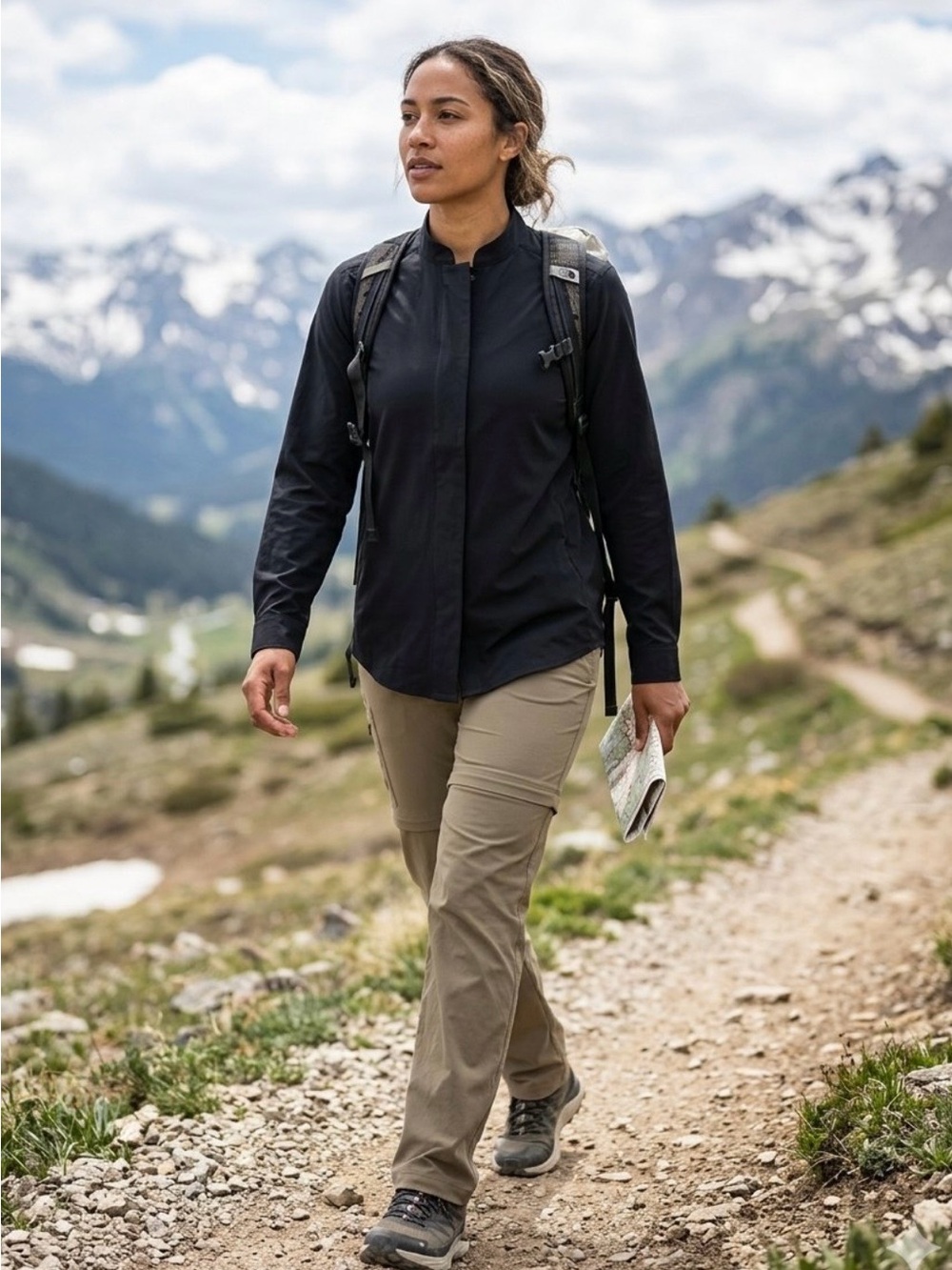 The North Face Women's Black Utility Hiking Jacket